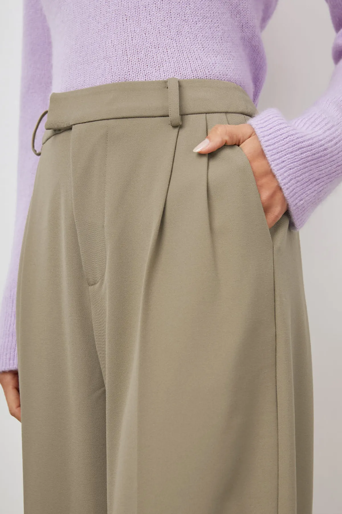 MARNIE PANT - ALMOND|Rails Online