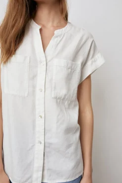 MEL SHIRT - WHITE|Rails New