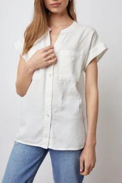 MEL SHIRT - WHITE|Rails New