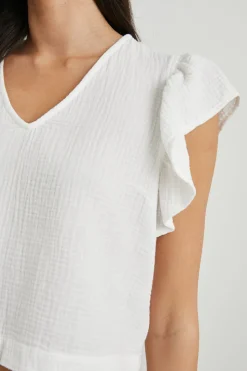 MILEY TOP - WHITE|Rails Sale