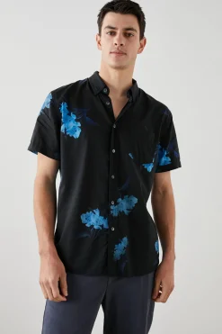 MONACO SHIRT - SURREAL FLOWER ONYX|Rails Cheap