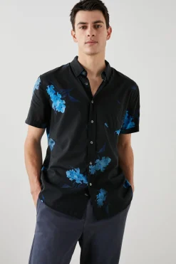 MONACO SHIRT - SURREAL FLOWER ONYX|Rails Cheap