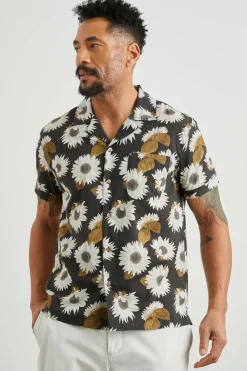 MORENO SHIRT - SUNFLOWER TWIRL BARK|Rails Fashion