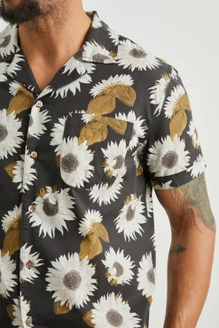 MORENO SHIRT - SUNFLOWER TWIRL BARK|Rails Fashion