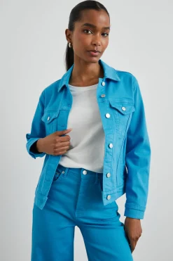 MULHOLLAND JACKET - AQUARIUS|Rails Cheap