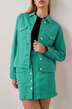 MULHOLLAND JACKET - EMERALD|Rails Discount