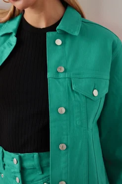 MULHOLLAND JACKET - EMERALD|Rails Discount