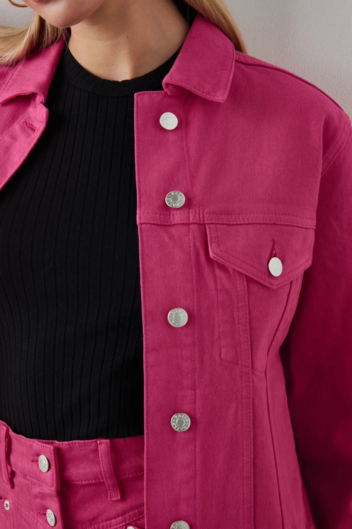MULHOLLAND JACKET - HIBISCUS|Rails Outlet