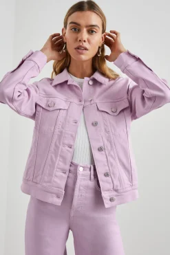 MULHOLLAND JACKET - LILAC|Rails Online