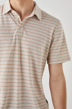 NAPOLI POLO SHIRT - TOULOUSE SUNSET STRIPE|Rails Best Sale