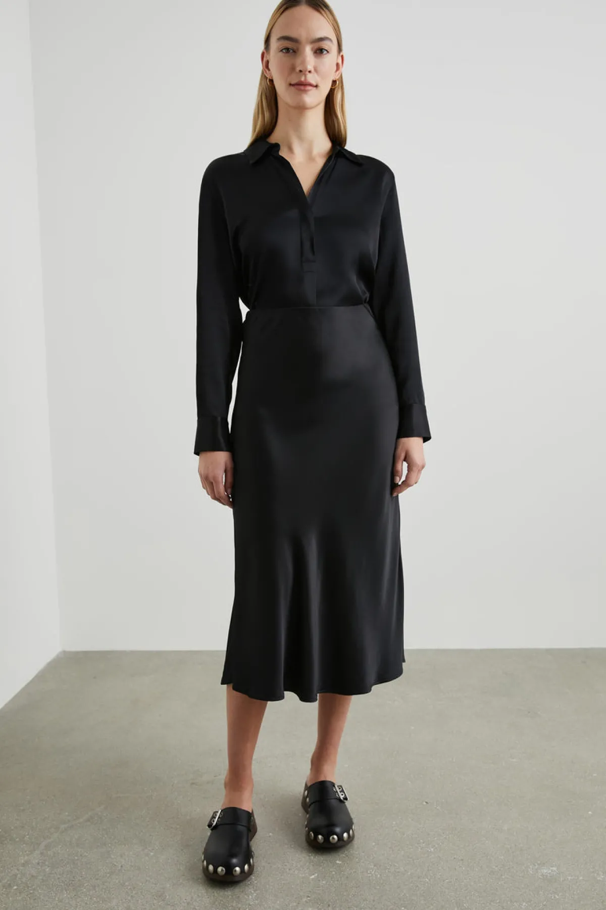 NISSA TOP - BLACK|Rails Best Sale