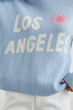 OLIVIA SWEATER - LOS ANGELES BLUE|Rails Outlet