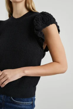 PENELOPE TOP - BLACK|Rails Cheap