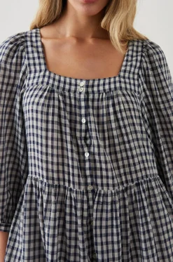 PIPPA DRESS - SAILOR CHECK|Rails Fashion