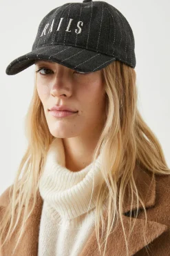 BASEBALL CAP - CHARCOAL PINSTRIPE|Rails Best