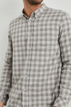 REID SHIRT - BIRCH BARK CHECK|Rails Best Sale
