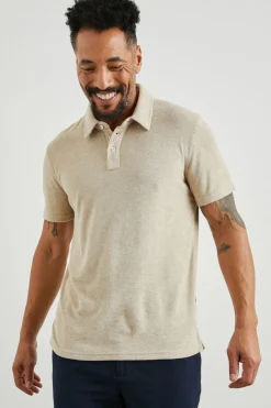 RHEN POLO SHIRT - CHICKPEA|Rails Store