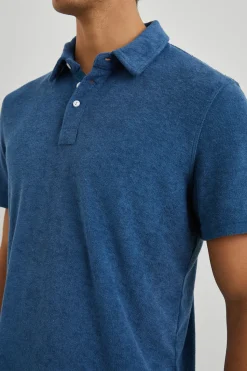 RHEN POLO SHIRT - ENSIGN BLUE|Rails Sale