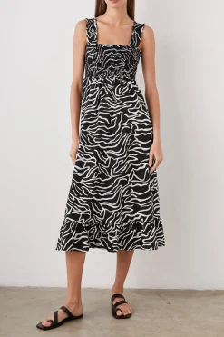RUMI DRESS - CONTOUR LINES|Rails Flash Sale