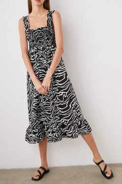 RUMI DRESS - CONTOUR LINES|Rails Flash Sale
