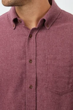RUNSON SHIRT - CURRANT|Rails Outlet