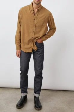 RUNSON SHIRT - GOLDEN ROD|Rails Store