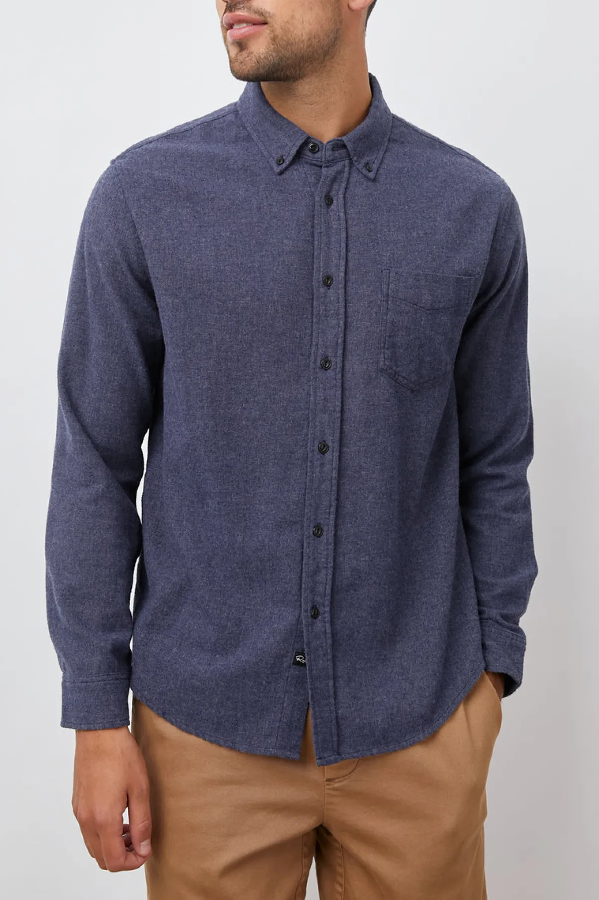 RUNSON SHIRT - HEATHER BLUE|Rails Shop
