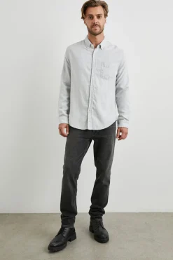RUNSON SHIRT - HEATHER GREY|Rails Best