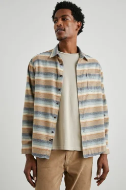 RUNSON SHIRT - SANTA FE STRIPE|Rails Clearance