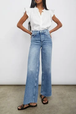 RUTHIE TOP - WHITE|Rails Outlet