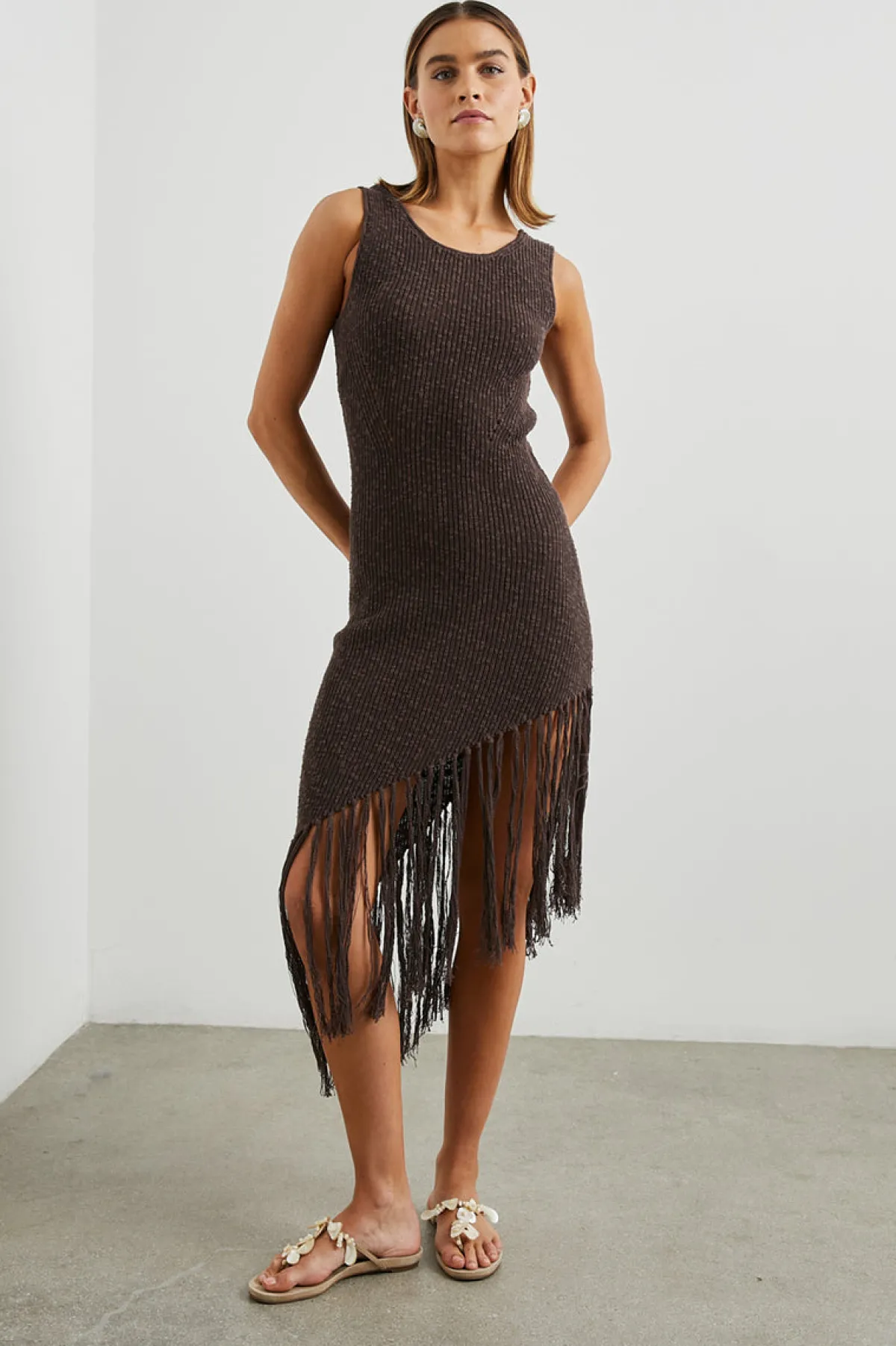 RYLEE DRESS - UMBER|Rails Cheap