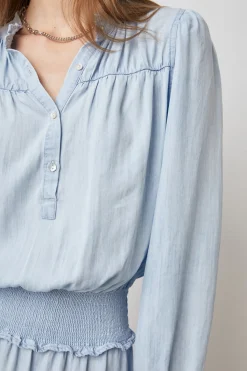 SHAWNA DRESS - LIGHT VINTAGE|Rails Best Sale