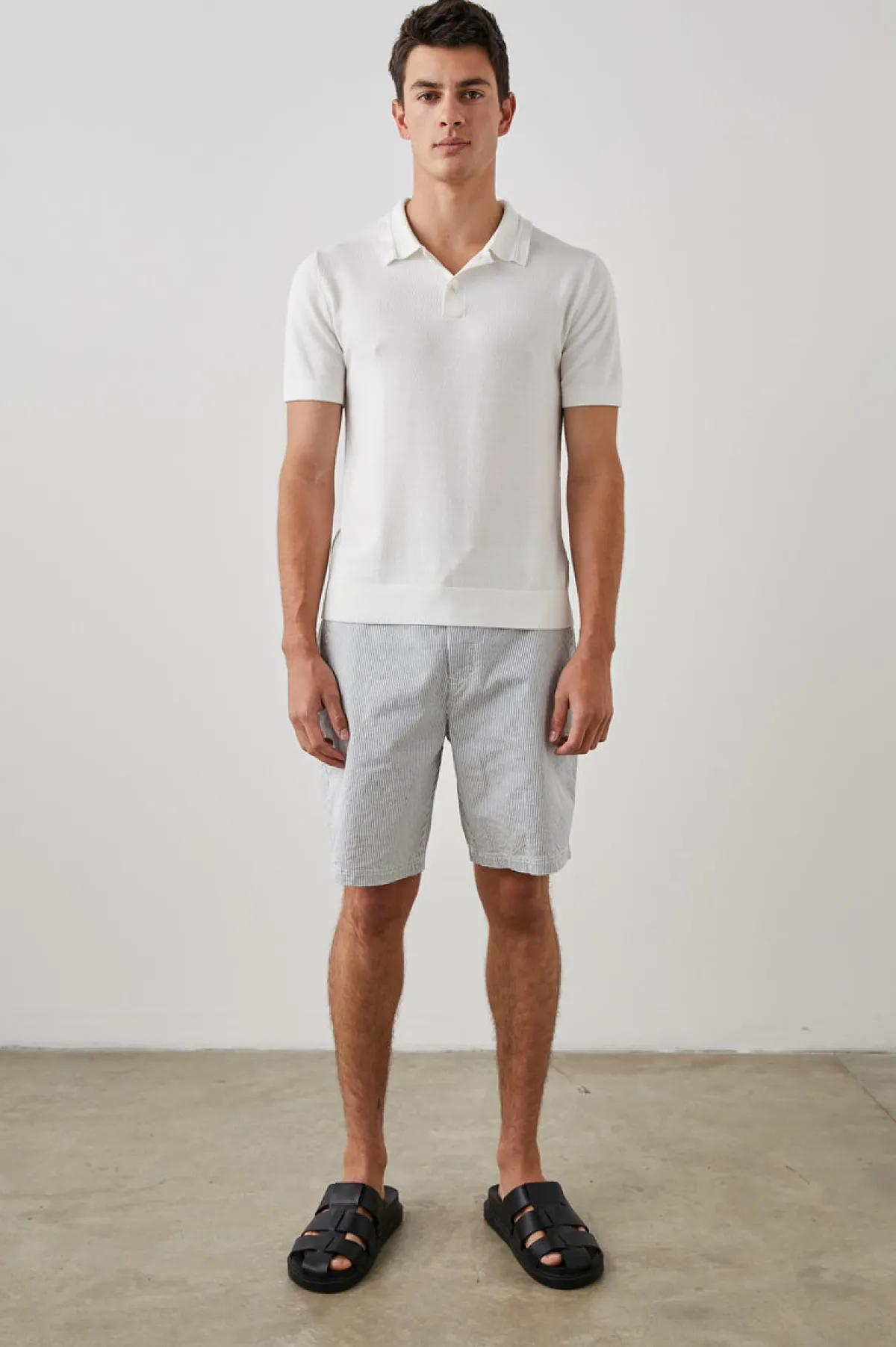 SHOREDITCH POLO SHIRT - WHITE|Rails Best