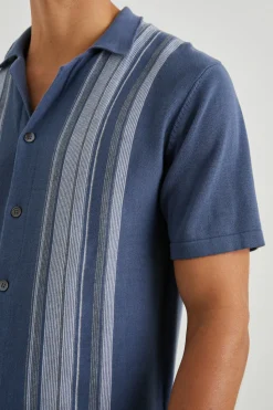 SILAS SHIRT - MARRAKESH BLUE MULTI|Rails Shop