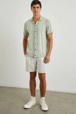 SILAS SHIRT - SAGE IRIDESCENT MULTI|Rails Store