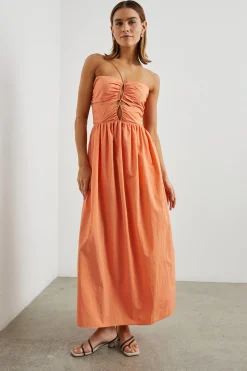 SILVIA DRESS - PAPAYA|Rails Discount