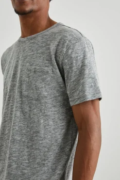 SKIPPER T-SHIRT - HEATHER GREY|Rails Flash Sale