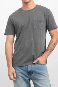 SKIPPER T-SHIRT - WASHED BLACK|Rails Best