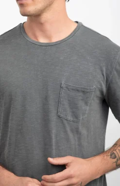 SKIPPER T-SHIRT - WASHED BLACK|Rails Best