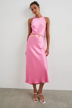 SOLENE DRESS - MALIBU PINK|Rails Cheap