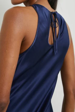 SOLENE DRESS - NAVY|Rails Fashion