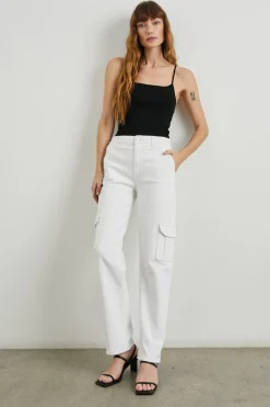 SPEEDWAY CARGO PANT - SALT WHITE|Rails New