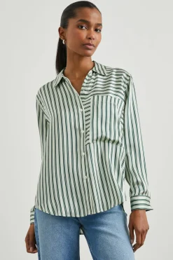 SPENCER SHIRT - EDEN STRIPE|Rails Shop