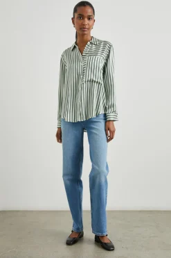 SPENCER SHIRT - EDEN STRIPE|Rails Shop
