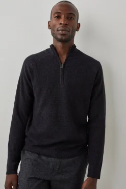 STARK QUARTER ZIP - CAST IRON|Rails Outlet
