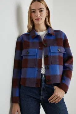 STEFFI JACKET - COBALT CHOCOLATE|Rails Fashion