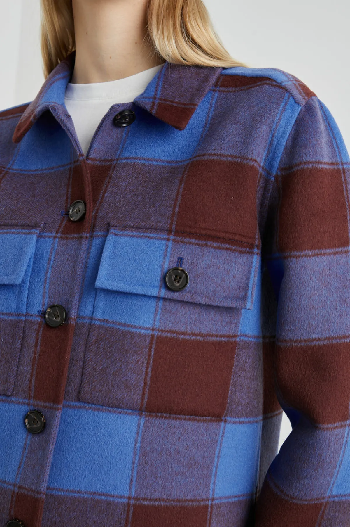 STEFFI JACKET - COBALT CHOCOLATE|Rails Fashion