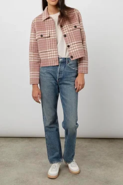 STEFFI JACKET - MAUVE IVORY SEPIA|Rails Best