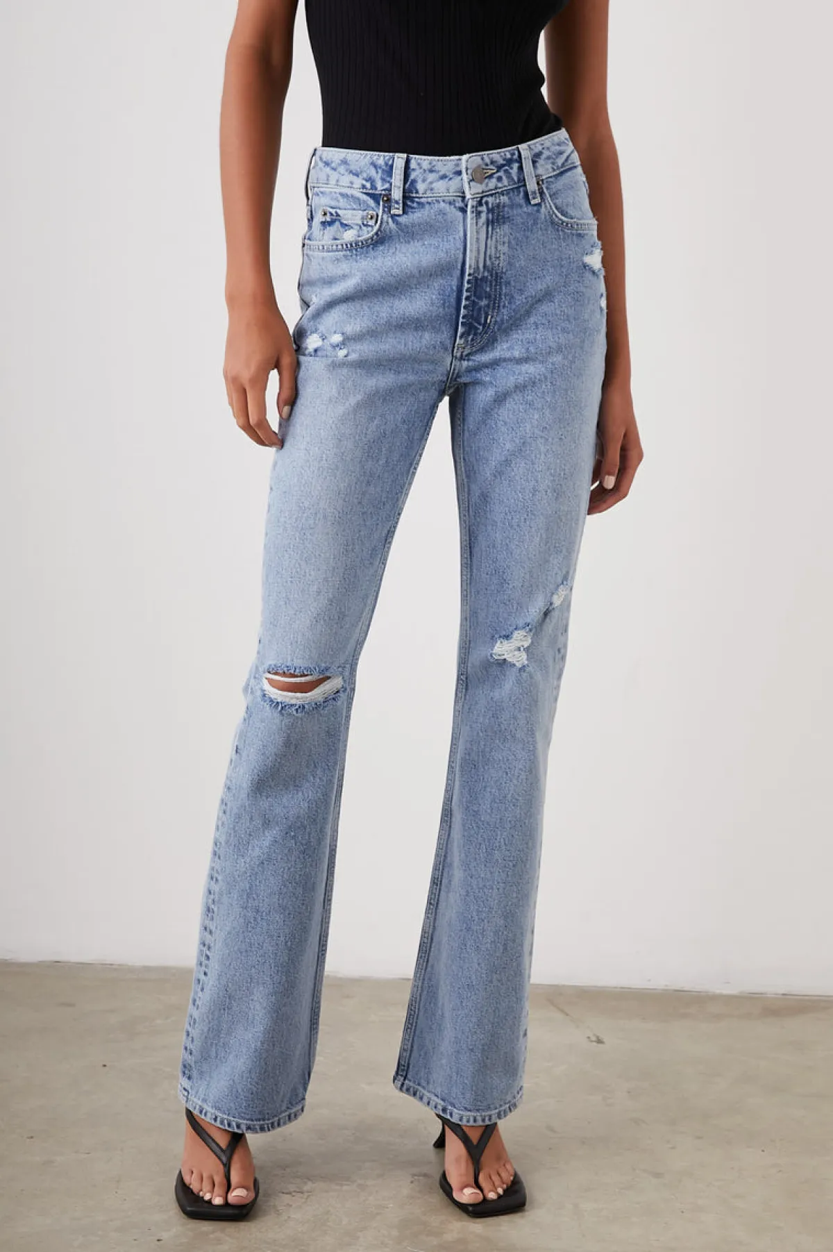 SUNSET SLIM FLARE - BLUEBELL DISTRESS|Rails Hot