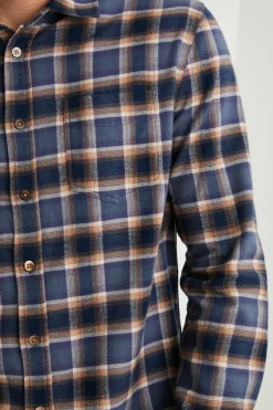 SUSSEX SHIRT - MUSTANG HARVEST OAT|Rails Clearance